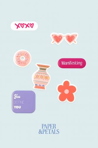 Sticker Sheet “Manifesting”