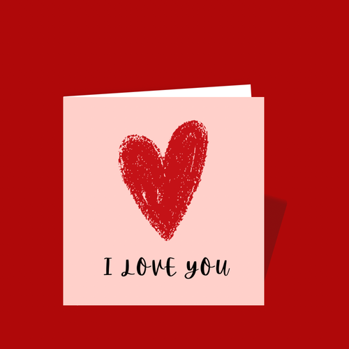 I Love You Card