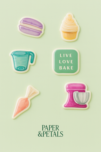 Sticker Sheet “Bake”