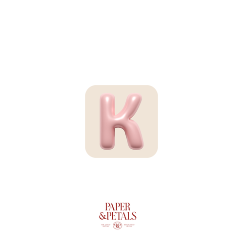 Letter K Sticker