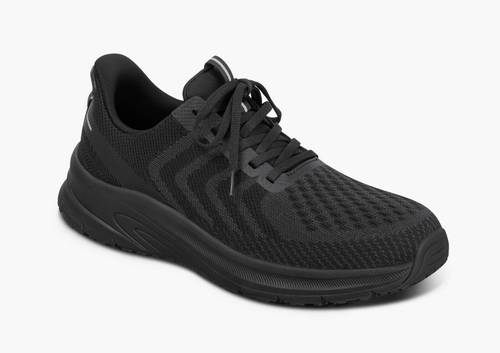 Tilos Hands-Free Black Black Mens Stretch Trainers