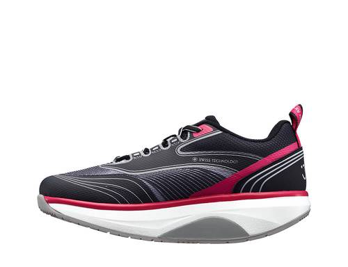 حذاء جويا النسائي اي دي باللون الأسود والوردي
