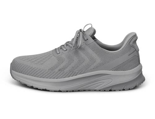 Tilos Hands-Free Grey Mens Stretch Trainers
