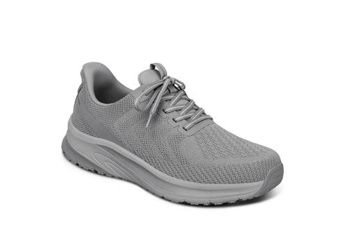 Tilos Hands-Free Grey Mens Stretch Trainers