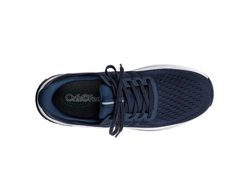 Tilos Hands-Free Navy  Mens Stretch Trainers