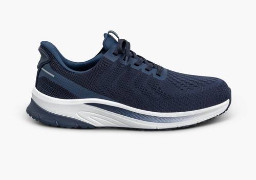Tilos Hands-Free Navy  Mens Stretch Trainers