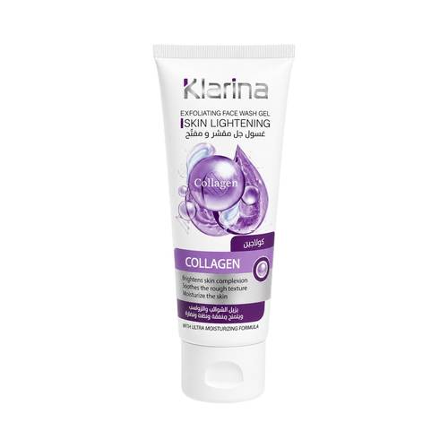 Klarina Collagen Exfoliating Face Wash Gel (100ml)