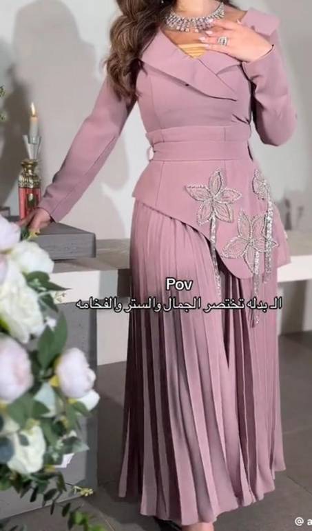 فستان سهرات خامه باربي