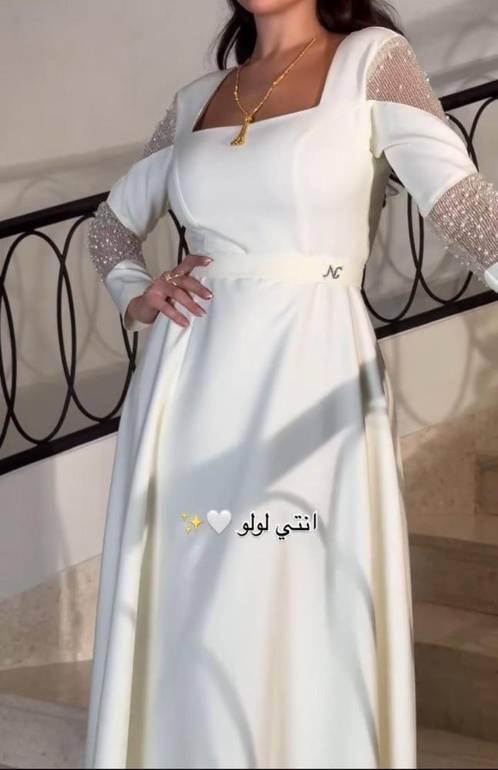 فستان سهرات خامه باربي