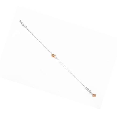 Diamond Bracelet with 18KT White and ROSE GOLD