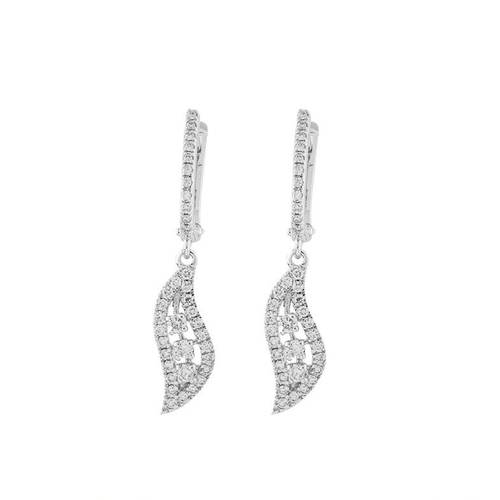 Diamond Earring with 18K Gold