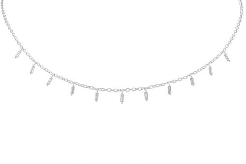 Diamond Choker with 18KT Gold