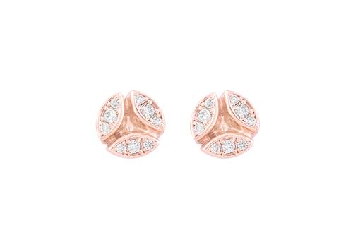 diamond Earring With 18K Gold
