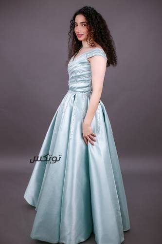 فستان سهرة بتطريز - تيفاني - S