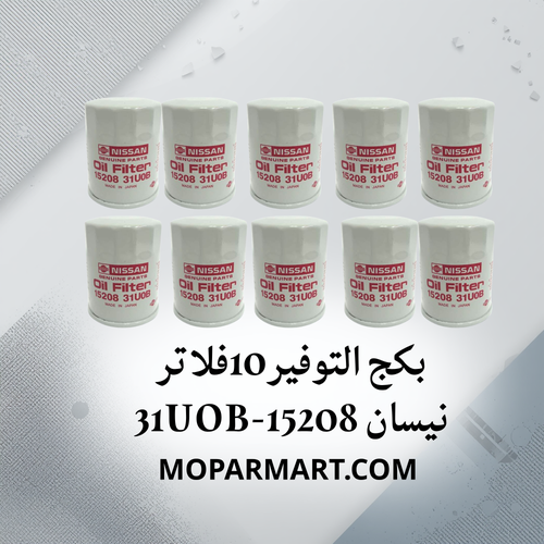 بكج التوفير 10 فلاتر نيسان 15208-31