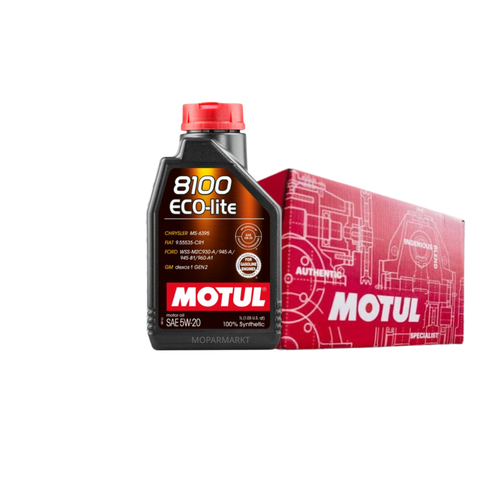 زيت محرك MOTUL 8100 ECO-lite 5W20 بكج التوفير 12 علبة 