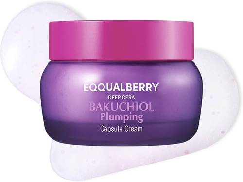 Eqqual Berry Deep Cera Bakuchiol plumping capsule cream 