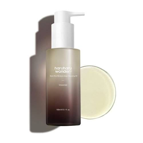 Haruharu black rice moisture deep cleansing oil - 150ml