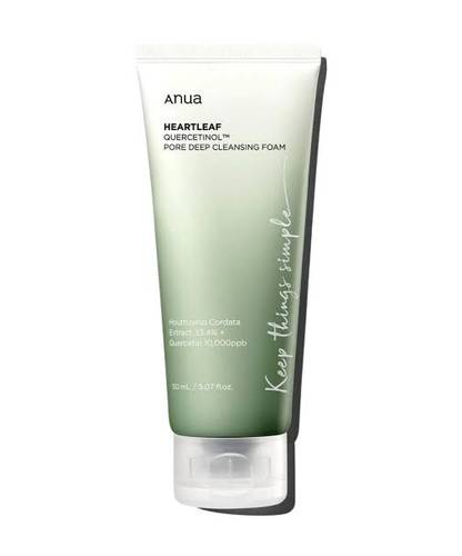 Anua heartleaf quercetinol pore deep cleansing foam - 150ml
