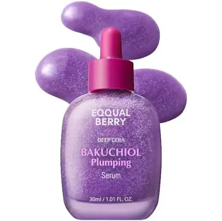 Eqqual berry bukuchiol plumping serum - 30ml
