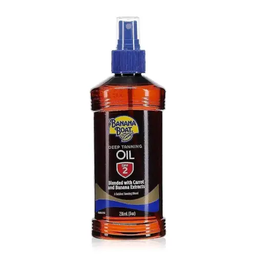 Banana boat deep tanning oil- spf2- 236ml