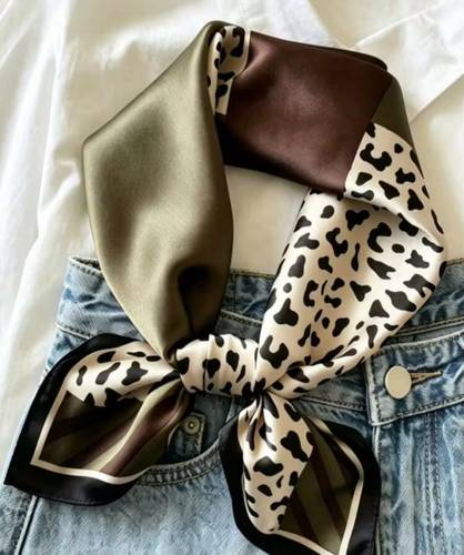 Silk Touch Scarves - Brown