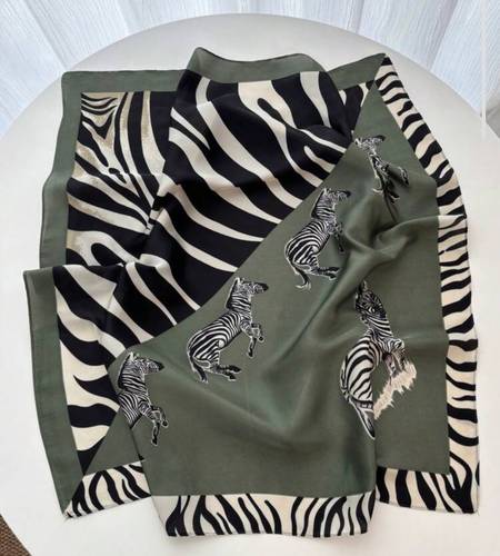 Silk Touch Scarves - Green