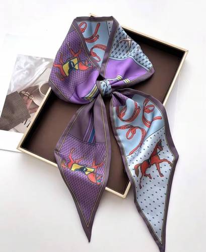 Belt ,Neck/Hair Tie-  Purple Multicolour