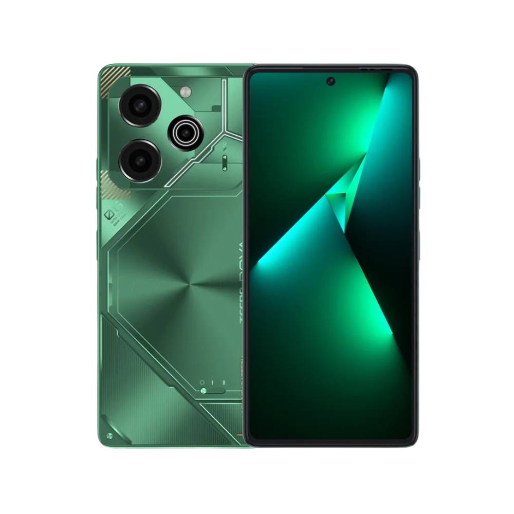 تكنو بوفا 6 برو 5G سعة 256+12 جيجابايت لون اخضر