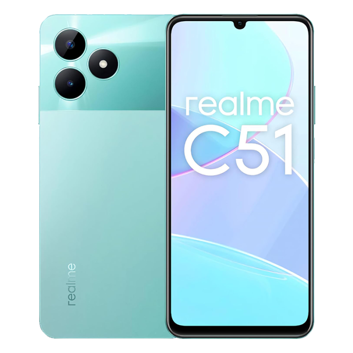 ريلمي سي 51 128 جيجابايت / 4 جيجابايت رام 4G - أخضر