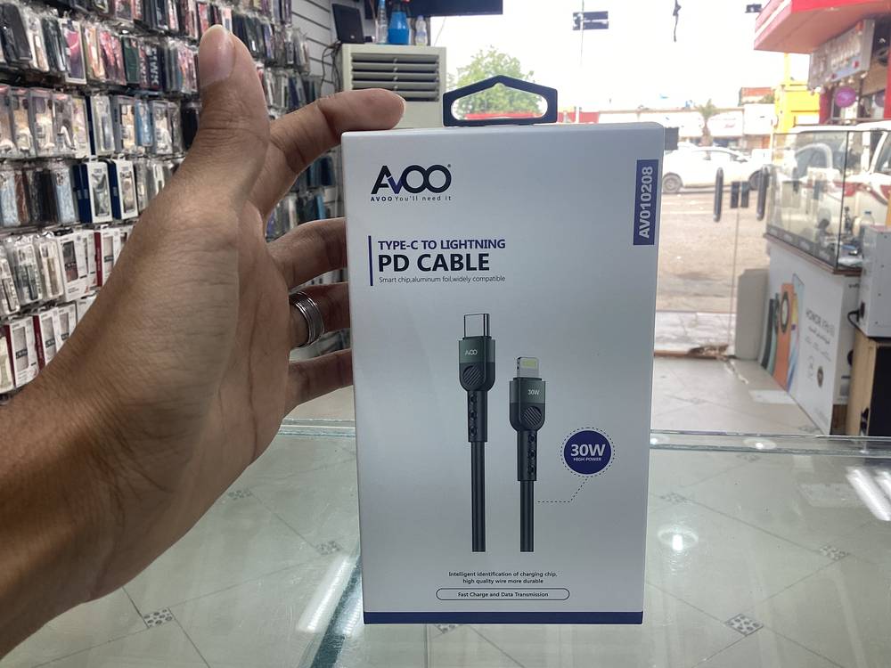 كيبل AVOO أيفون تايب سي 30w