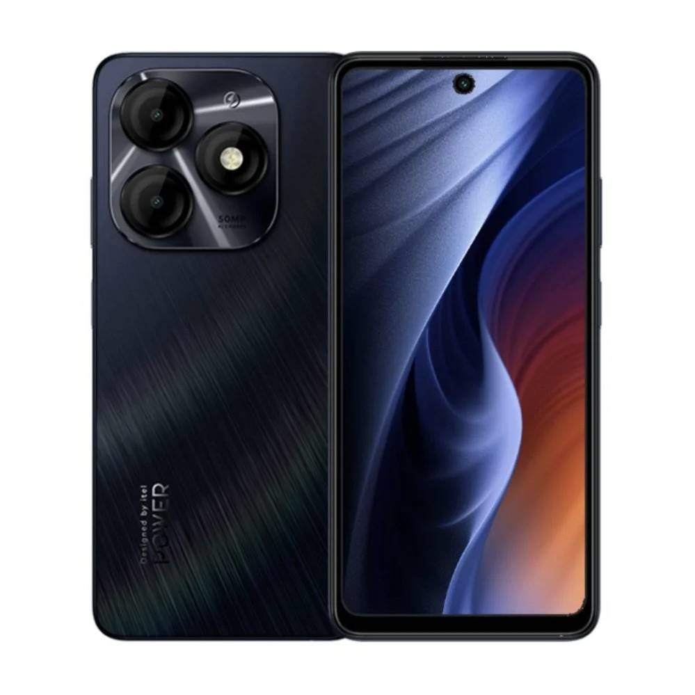 ايتل P55 ذاكرة 128 جيجا 8 رام 4G اسود
