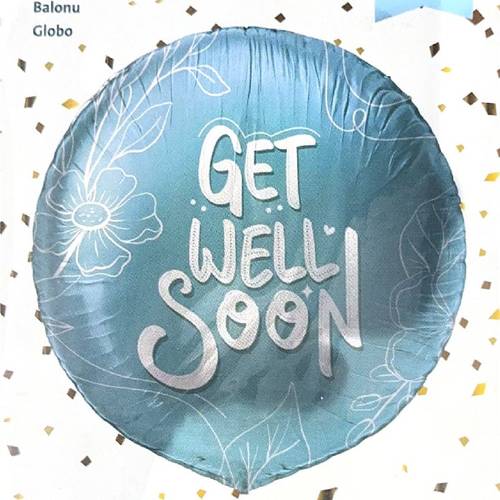 بالون get well soon