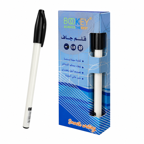 BOOKEY BALLPOINT PEN 1.0:  BLACK