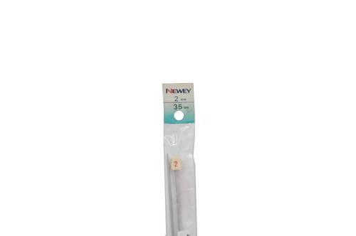 knitting needle : 35 cm :2 mm 