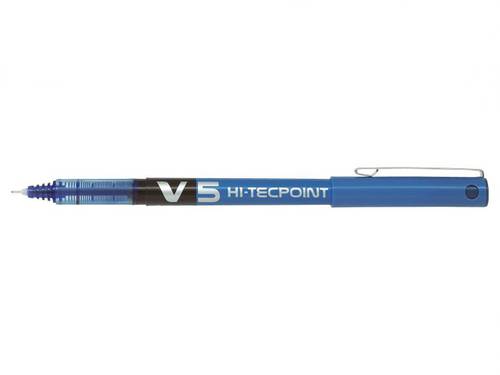 Hi-Tecpoint V5 - Liquid Ink Rollerball pen - Blue 