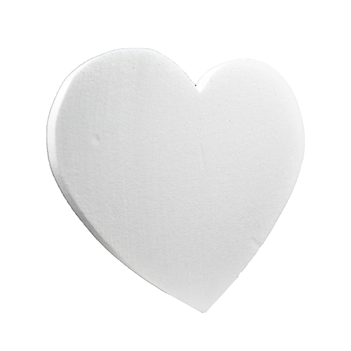 Styrofoam heart available in different sizes 