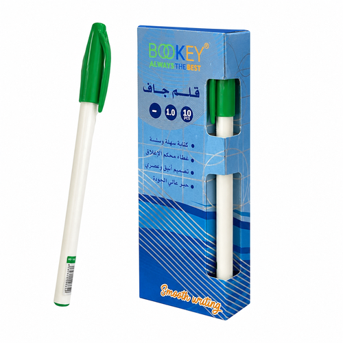 BOOKEY BALLPOINT PEN 1.0:GREEN