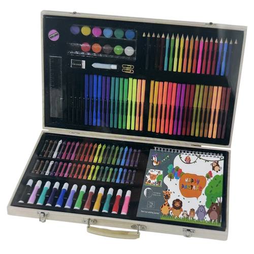 Children's drawing set: consisting of 198 pieces