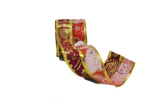 Organza ribbon : available in two colors 