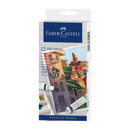 FABER CASTELL :oil colours : 12 colours