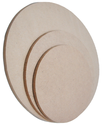 Rounded wood planks - 3 MM : available in different sizes