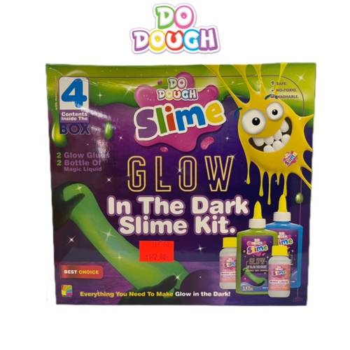 DO DOUGH SLIME: wonderful set for making slime: contains 4 packages