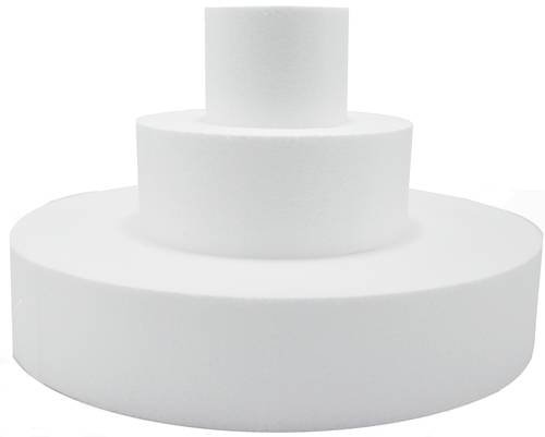 Circle styrofoam : thickness 8 cm : available in different sizes