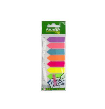 Fantastick multicolored flags: 200 pcs : 45 x 12 mm 
