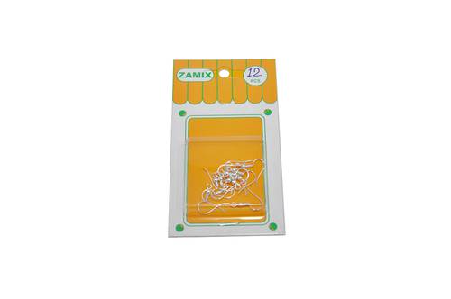  Fish Hook Ear Wires: 12 PCS 