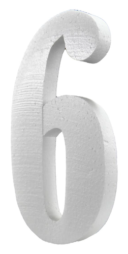 Styrofoam  numbers -6