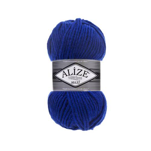 Alize wool yarn : 100 m : - Royal Blue