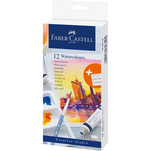 FABER CASTELL :Watercolour : 12 colores