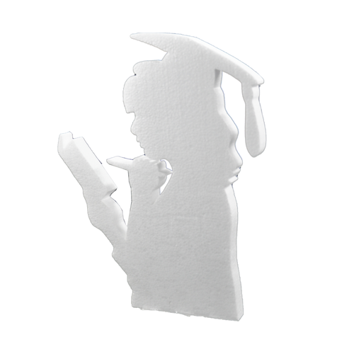 Styrofoam - graduation : size A4